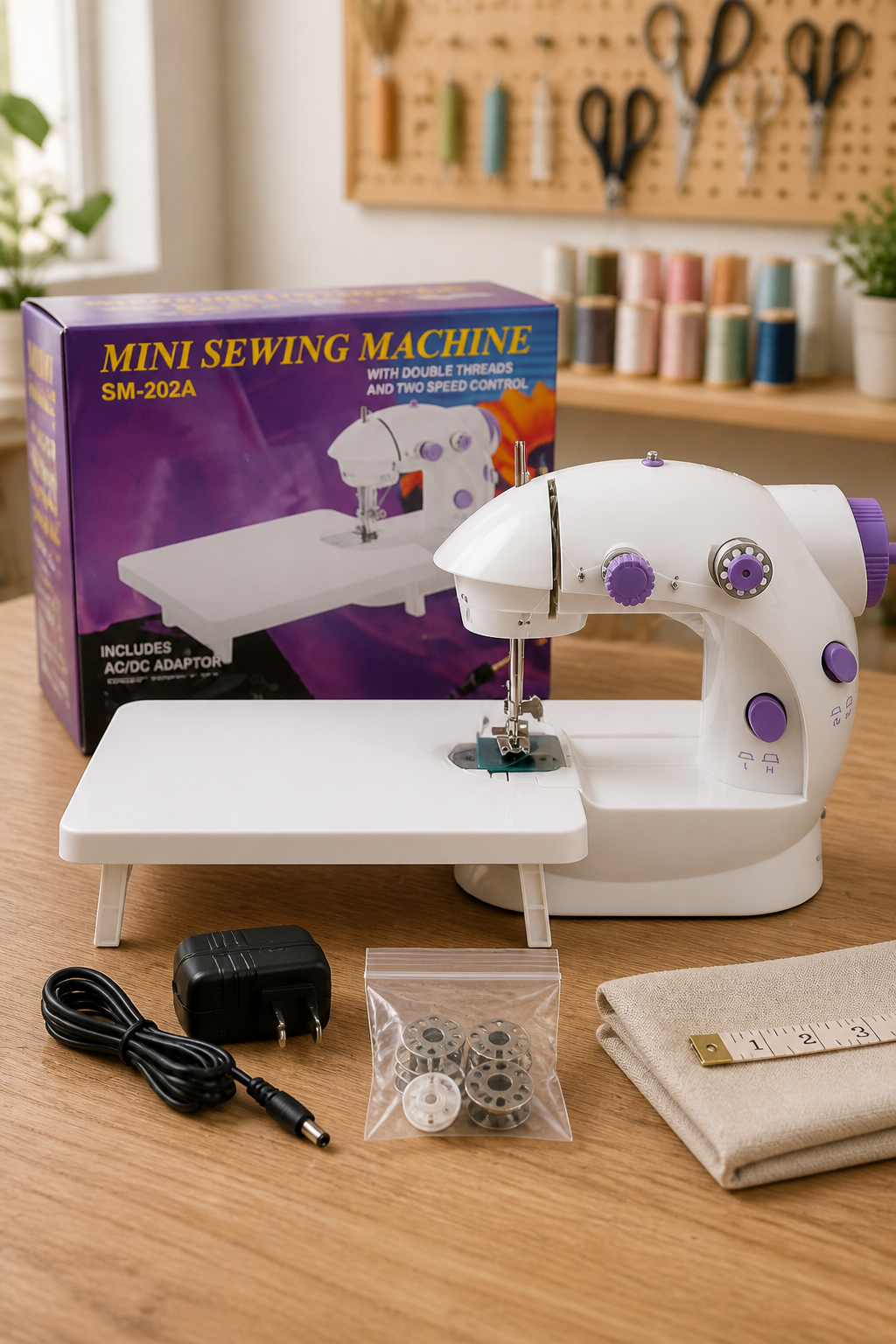 Mini Machine à Coudre SM-202A