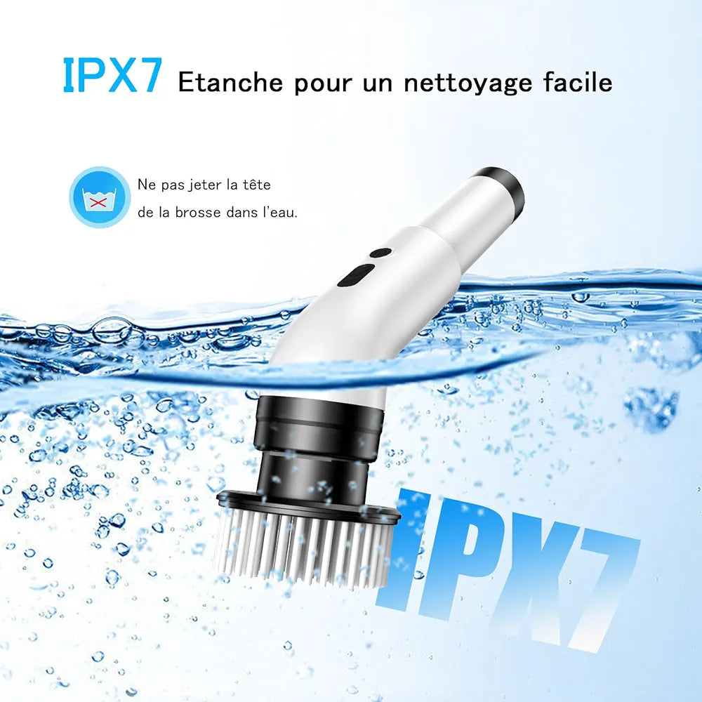 Brosse Électrique de Nettoyage 9 en 1 – 25W