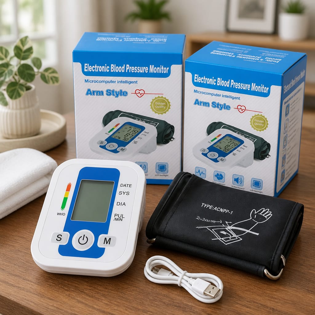Tensiomètre Électronique Automatique – Brassard pour Bras