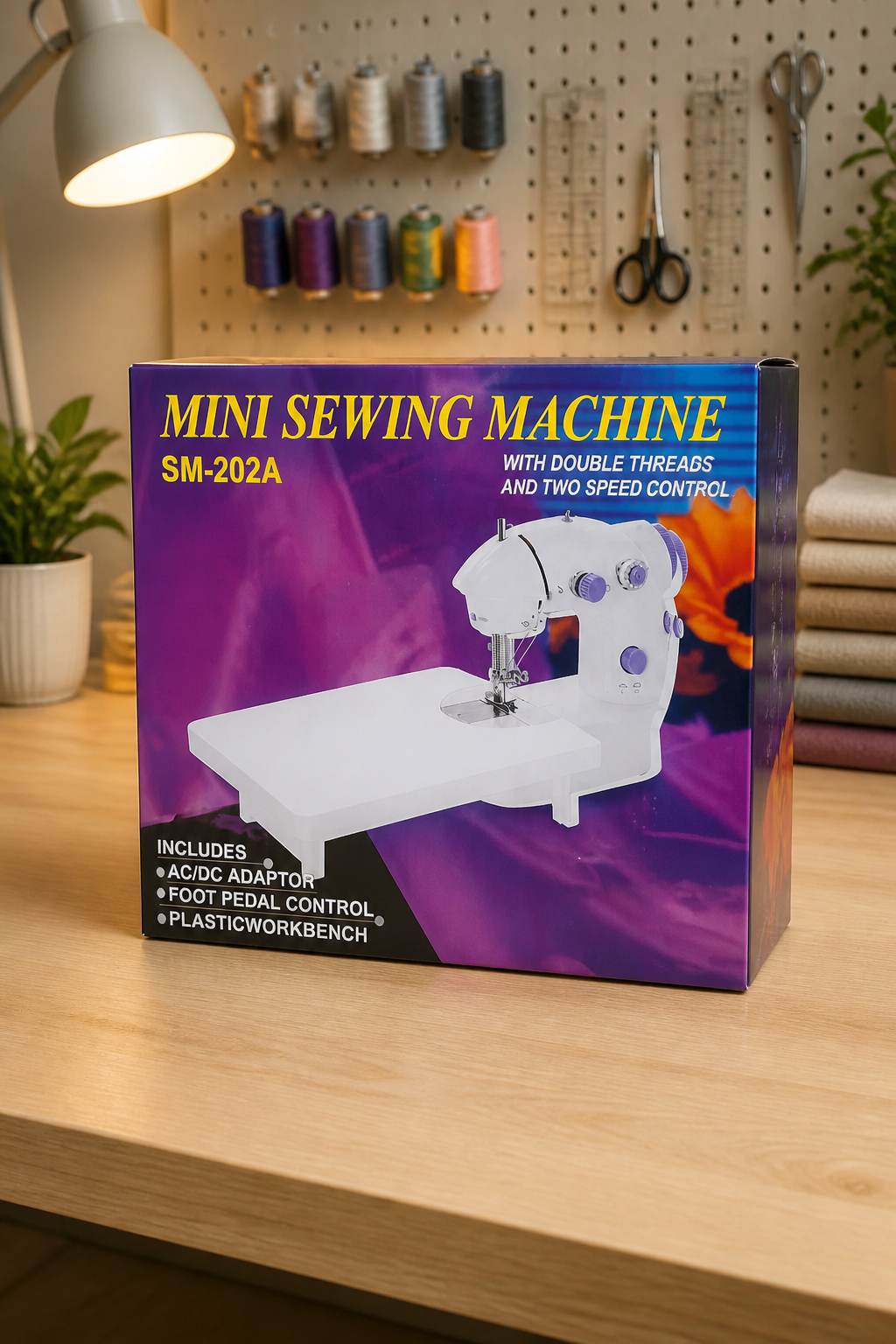 Mini Machine à Coudre SM-202A